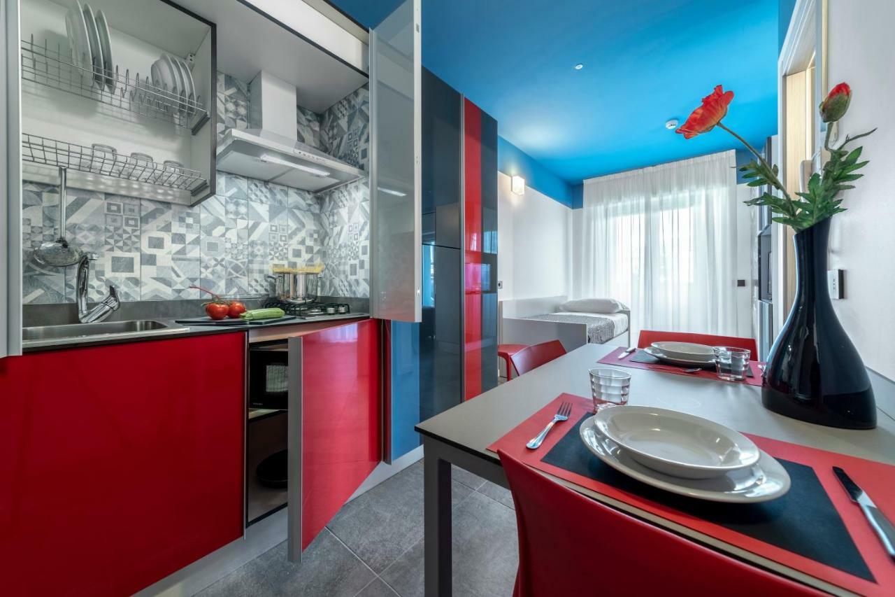 Residence Filmare Riccione Kültér fotó