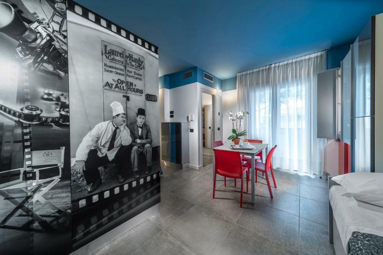 Residence Filmare Riccione Kültér fotó