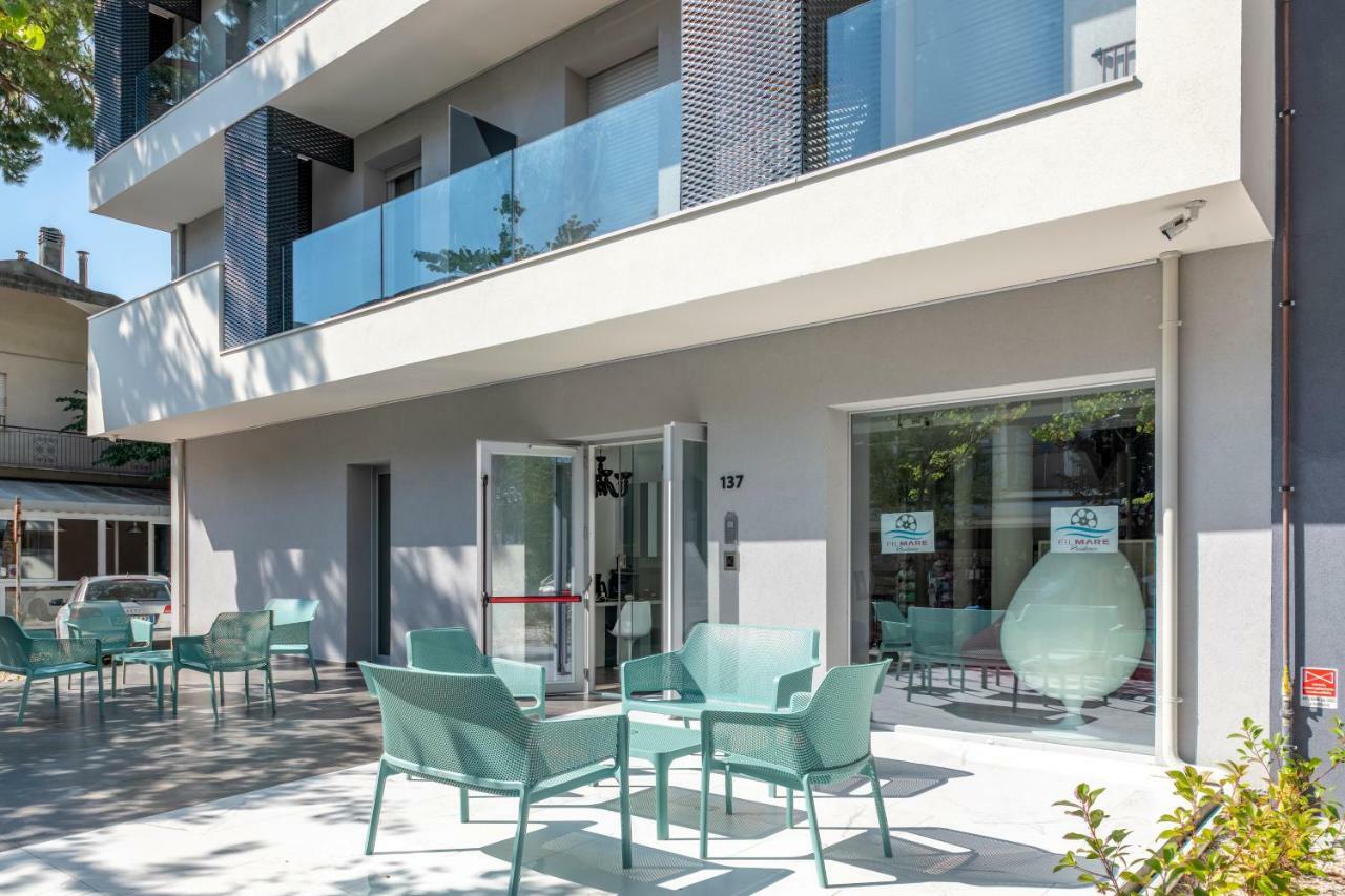 Residence Filmare Riccione Kültér fotó